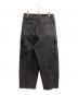 blurhms (ブラームス) Washed Gabardine Super Wide 6P Slacks ブラック サイズ:1：12000円