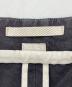 中古・古着 blurhms (ブラームス) Washed Gabardine Super Wide 6P Slacks ブラック サイズ:1：12000円