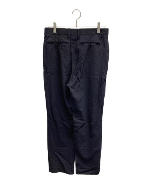 AURALEE（オーラリー）AURALEE (オーラリー) HARD TWIST WOOL DOBBY SLIT SLACKS ネイビー サイズ:3の古着・服飾アイテム