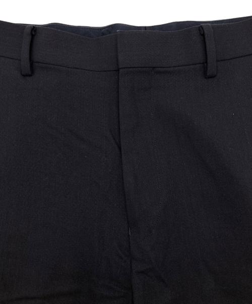 AURALEE（オーラリー）AURALEE (オーラリー) HARD TWIST WOOL DOBBY SLIT SLACKS ネイビー サイズ:3の古着・服飾アイテム