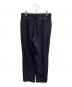 AURALEE (オーラリー) HARD TWIST WOOL DOBBY SLIT SLACKS ネイビー サイズ:3：10000円