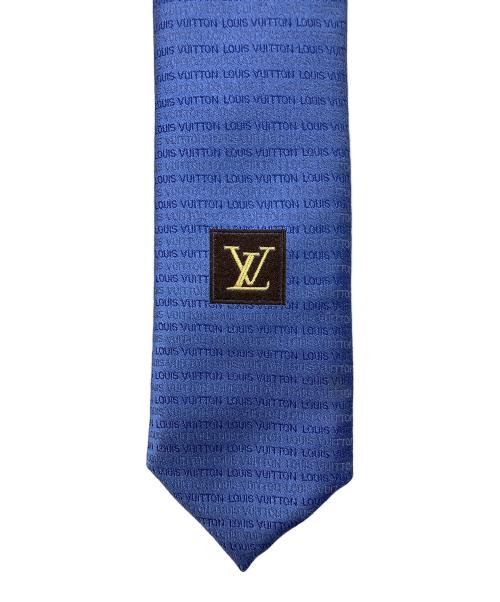 LOUIS VUITTON（ルイ ヴィトン）LOUIS VUITTON (ルイ ヴィトン) ネクタイ ブルー サイズ:150cmの古着・服飾アイテム