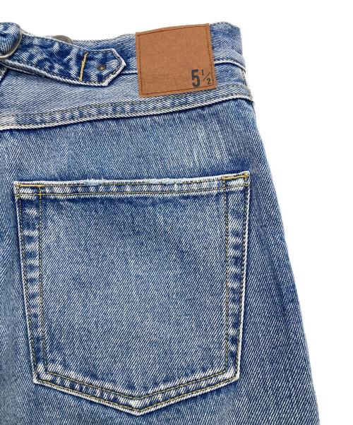 Spick and Span（スピック＆スパン）Spick and Span (スピック＆スパン) 5 1/2 STRAIGHT FIT DENIM インディゴ サイズ:26の古着・服飾アイテム