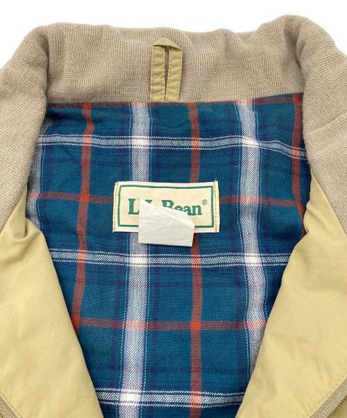 L.L.Bean（エルエルビーン）L.L.Bean (エルエルビーン) USA製　タータンチェックライナーハリントンジャケット ベージュ サイズ:XLの古着・服飾アイテム