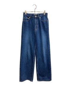 中古・古着通販】DRAWER (ドゥロワー) ブリーチデニム5Pドロストパンツ