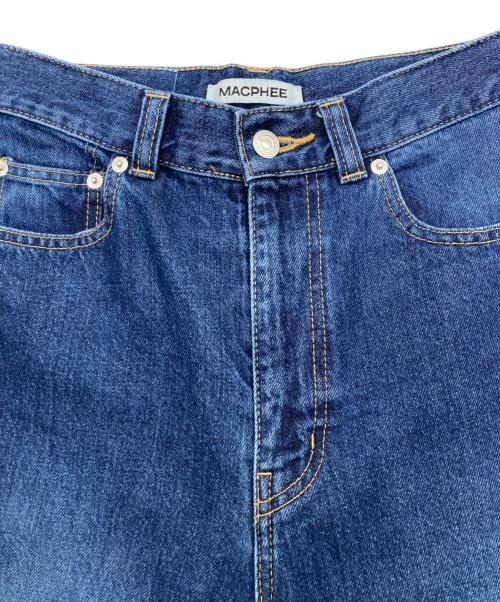 MACPHEE（マカフィー）MACPHEE (マカフィー) デニムパンツ インディゴ サイズ:36の古着・服飾アイテム
