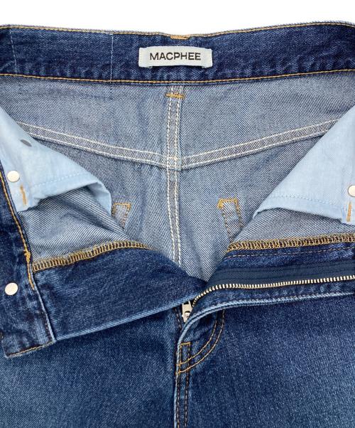 MACPHEE（マカフィー）MACPHEE (マカフィー) デニムパンツ インディゴ サイズ:36の古着・服飾アイテム
