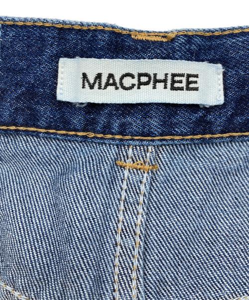 MACPHEE（マカフィー）MACPHEE (マカフィー) デニムパンツ インディゴ サイズ:36の古着・服飾アイテム