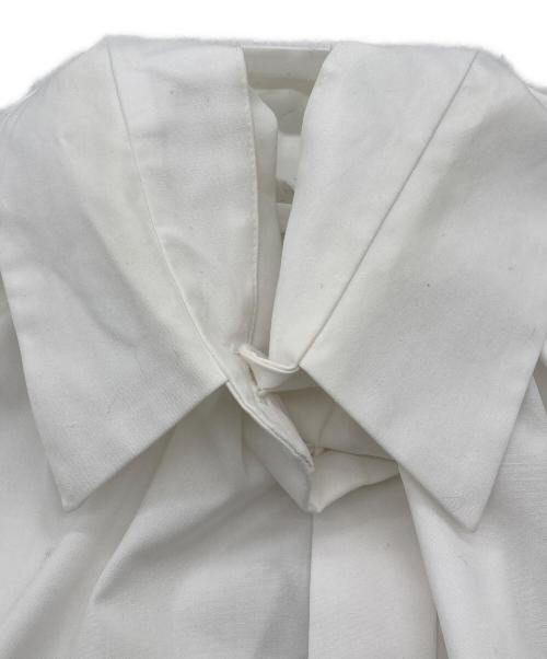 ENFOLD（エンフォルド）ENFOLD (エンフォルド) SOLID-SLEEVE SHIRT ホワイト サイズ:38の古着・服飾アイテム