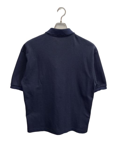 LACOSTE（ラコステ）LACOSTE (ラコステ) 鹿の子ポロシャツ ネイビー サイズ:XLの古着・服飾アイテム