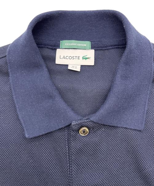 LACOSTE（ラコステ）LACOSTE (ラコステ) 鹿の子ポロシャツ ネイビー サイズ:XLの古着・服飾アイテム