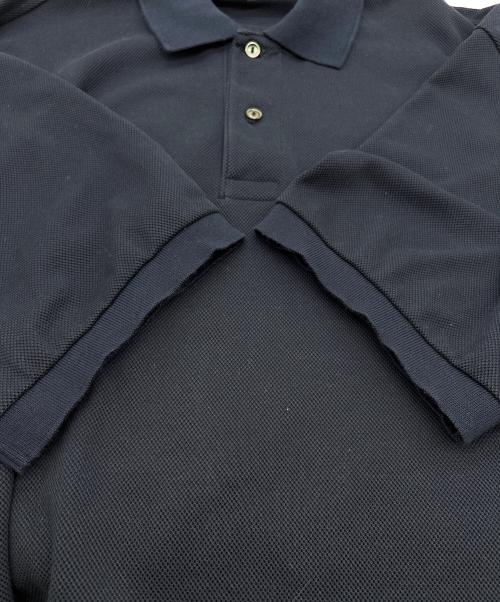 LACOSTE（ラコステ）LACOSTE (ラコステ) 鹿の子ポロシャツ ネイビー サイズ:XLの古着・服飾アイテム