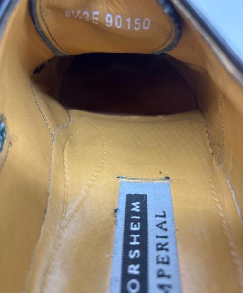 FLORSHEIM Imperial（フローシャイムインペリアル）FLORSHEIM Imperial (フローシャイムインペリアル) プレーントゥドレスシューズ ブラック サイズ:8 1/2 3Eの古着・服飾アイテム