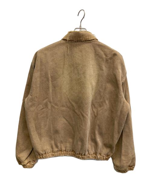 LLEGE（レッジ）LLEGE (レッジ) Destroyed Denim Harrington JACKET ブラウン サイズ:Mの古着・服飾アイテム