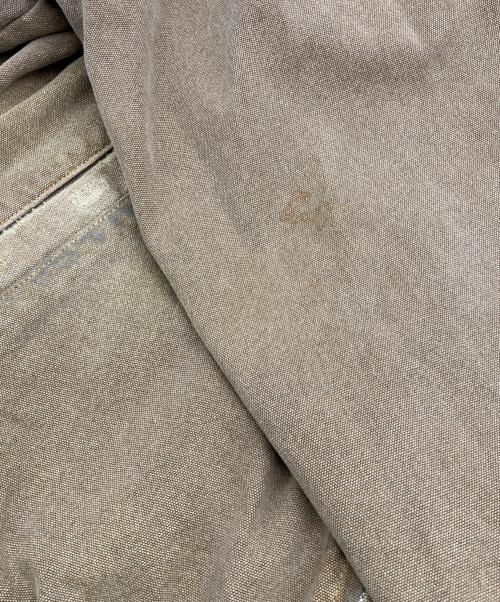 LLEGE（レッジ）LLEGE (レッジ) Destroyed Denim Harrington JACKET ブラウン サイズ:Mの古着・服飾アイテム