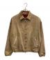 LLEGE（レッジ）の古着「Destroyed Denim Harrington JACKET」｜ブラウン