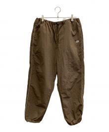 SOL soonerorlater（スーナーオアレイター）の古着「NYLON TRACK PANTS」｜ブラウン