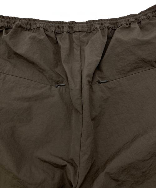 SOL soonerorlater（スーナーオアレイター）SOL soonerorlater (スーナーオアレイター) NYLON TRACK PANTS ブラウン サイズ:Lの古着・服飾アイテム