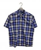 POLO RALPH LAURENポロ・ラルフローレン）の古着「ANDY CAMP オープンカラーシャツ」｜ブルー