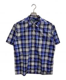 POLO RALPH LAUREN（ポロ・ラルフローレン）の古着「ANDY CAMP オープンカラーシャツ」｜ブルー