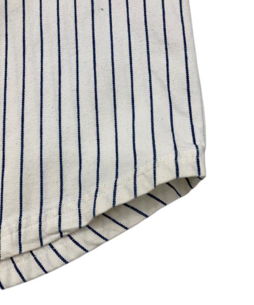 STARTER（スターター）STARTER (スターター) New York Yankees ベースボールシャツ ホワイト サイズ:Lの古着・服飾アイテム