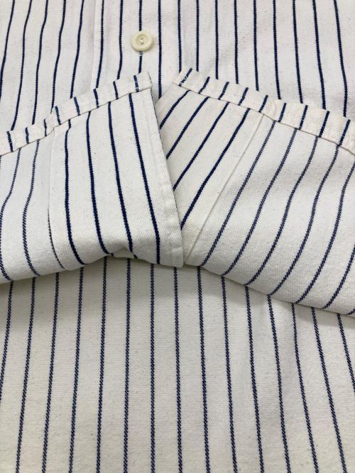 STARTER（スターター）STARTER (スターター) New York Yankees ベースボールシャツ ホワイト サイズ:Lの古着・服飾アイテム