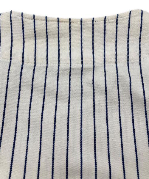 STARTER（スターター）STARTER (スターター) New York Yankees ベースボールシャツ ホワイト サイズ:Lの古着・服飾アイテム
