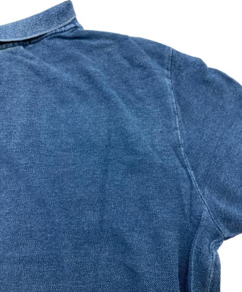 POLO RALPH LAUREN（ポロ・ラルフローレン）POLO RALPH LAUREN (ポロ・ラルフローレン) ビッグポニーポロシャツ インディゴ サイズ:Lの古着・服飾アイテム