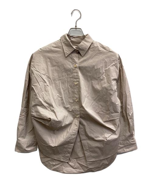 Plage（プラージュ）Plage (プラージュ) R’IAM  ブラウジング シャツ ベージュ サイズ:FREEの古着・服飾アイテム