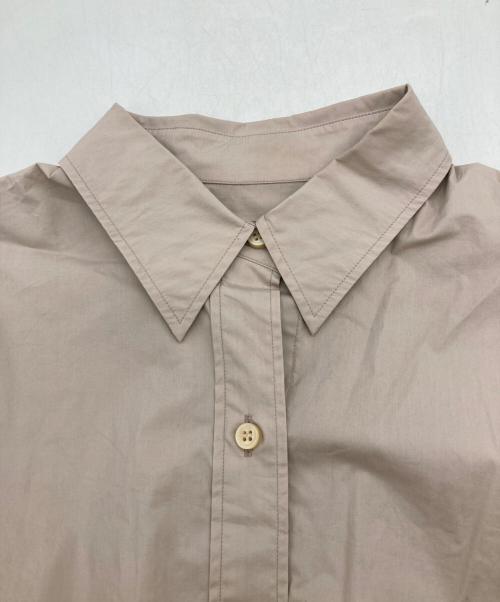 Plage（プラージュ）Plage (プラージュ) R’IAM  ブラウジング シャツ ベージュ サイズ:FREEの古着・服飾アイテム