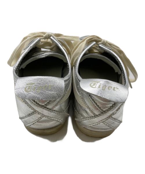 Onitsuka Tiger（オニツカタイガー）Onitsuka Tiger (オニツカタイガー) MEXICO'66 シルバー サイズ:24.5の古着・服飾アイテム