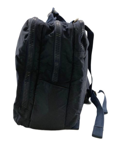 THE NORTHFACE PURPLELABEL（ザ・ノースフェイス パープルレーベル）THE NORTHFACE PURPLELABEL (ザ・ノースフェイス パープルレーベル) 2WAYブリーフケース ネイビーの古着・服飾アイテム