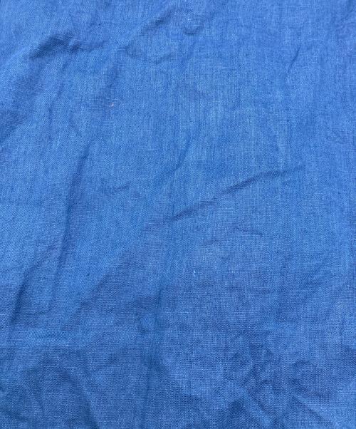 fog linen work（フォグリネンワーク）fog linen work (フォグリネンワーク) プルオーバーリネンシャツ ブルー サイズ:FREEの古着・服飾アイテム