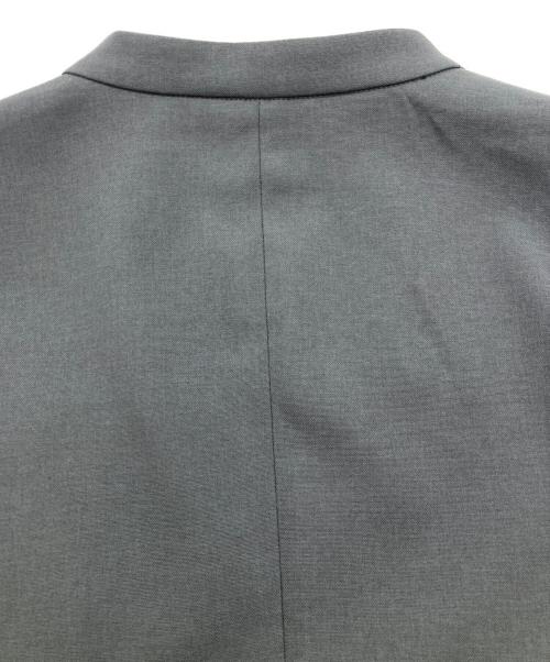 PLST（プラステ）PLST (プラステ) ノーカラージャケット グレー サイズ:Sの古着・服飾アイテム
