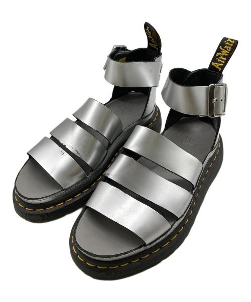 Dr.Martens（ドクターマーチン）Dr.Martens (ドクターマーチン) CLARISSA ll シルバー サイズ:UK4の古着・服飾アイテム