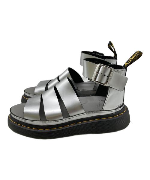 Dr.Martens（ドクターマーチン）Dr.Martens (ドクターマーチン) CLARISSA ll シルバー サイズ:UK4の古着・服飾アイテム