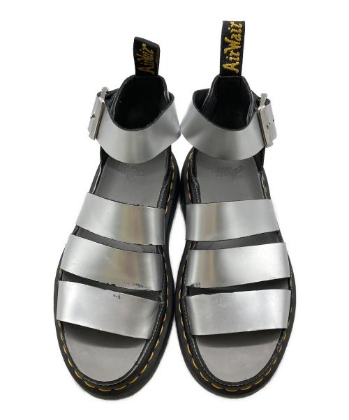 Dr.Martens（ドクターマーチン）Dr.Martens (ドクターマーチン) CLARISSA ll シルバー サイズ:UK4の古着・服飾アイテム