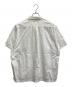 WHITE MOUNTAINEERING (ホワイトマウンテ二アニング) BROAD OPEN COLLAR SHIRT ホワイト サイズ:3：5000円