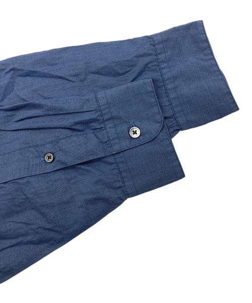 STILL BY HAND（スティルバイハンド）STILL BY HAND (スティルバイハンド) バンドカラーシャツ ネイビー サイズ:SIZE48の古着・服飾アイテム