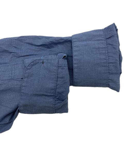 STILL BY HAND（スティルバイハンド）STILL BY HAND (スティルバイハンド) バンドカラーシャツ ネイビー サイズ:SIZE48の古着・服飾アイテム