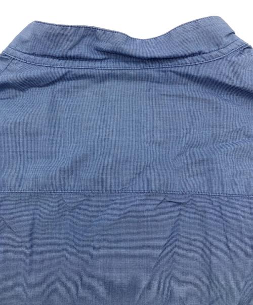 STILL BY HAND（スティルバイハンド）STILL BY HAND (スティルバイハンド) バンドカラーシャツ ネイビー サイズ:SIZE48の古着・服飾アイテム