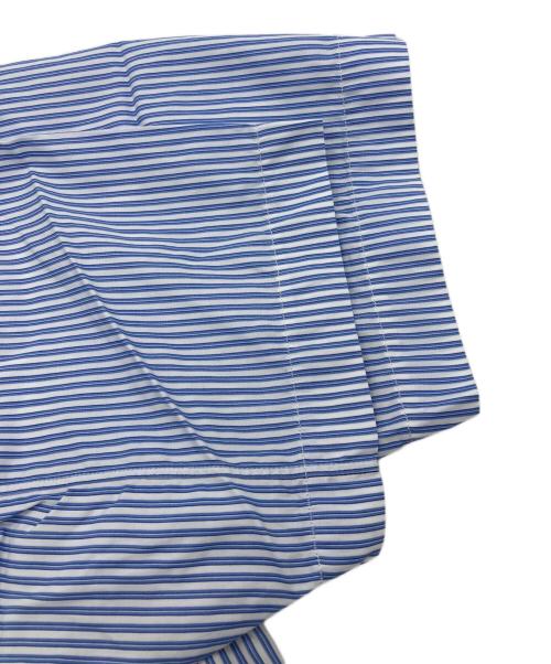 COMME des GARCONS SHIRT（コムデギャルソンシャツ）COMME des GARCONS SHIRT (コムデギャルソンシャツ) デザインストライプシャツ ホワイト×ブルー サイズ:Sの古着・服飾アイテム