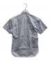 COMME des GARCONS SHIRT (コムデギャルソンシャツ) デザインストライプシャツ ホワイト×ブルー サイズ:S：7000円