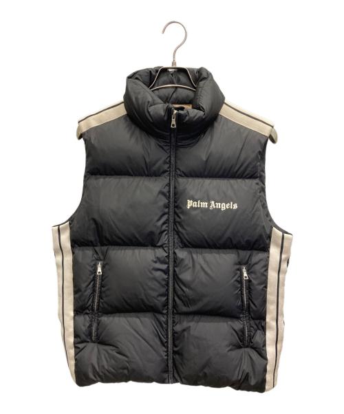 Palm Angels（パーム エンジェルス）Palm Angels (パーム エンジェルス) MONCLER (モンクレール) RODMAN GILET ダウンベスト ブラック サイズ:1の古着・服飾アイテム