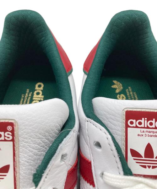 adidas（アディダス）adidas (アディダス) SUPERSTAR ホワイト×レッド サイズ:255 未使用品の古着・服飾アイテム