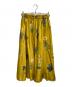 CABAN (キャバン) BLOOMIN' ART プリントフレアスカート/23AW イエロー サイズ:F：24000円