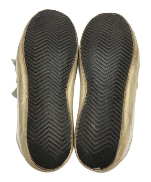 GOLDEN GOOSE（ゴールデングース）GOLDEN GOOSE (ゴールデングース) ヴィンテージユーズド加工スニーカー ホワイト×ベージュ サイズ:37の古着・服飾アイテム
