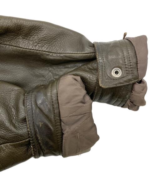 MARELLI（マレリ）MARELLI (マレリ) ラムレザージャケット ブラウン サイズ:Lの古着・服飾アイテム