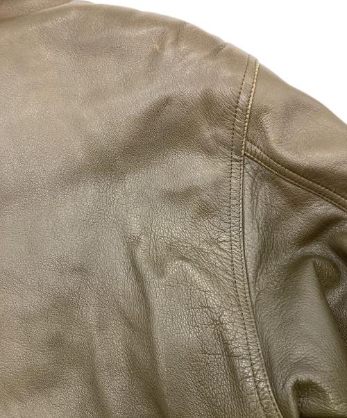 MARELLI（マレリ）MARELLI (マレリ) ラムレザージャケット ブラウン サイズ:Lの古着・服飾アイテム