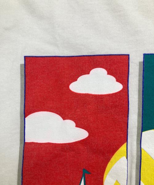 Hanes（ヘインズ）Hanes (ヘインズ) プリントTシャツ ホワイト サイズ:Lの古着・服飾アイテム